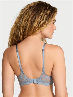Pürüzsüz Dantelli Push-Up Sütyen