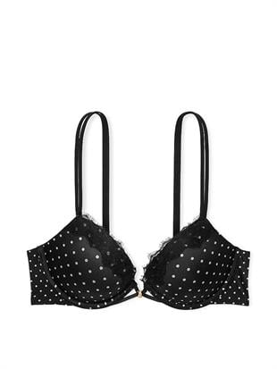 Pürüzsüz Dantelli Push-Up Sütyen