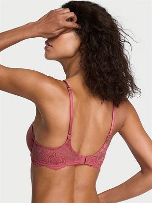 Pürüzsüz Dantelli Push-Up Sütyen