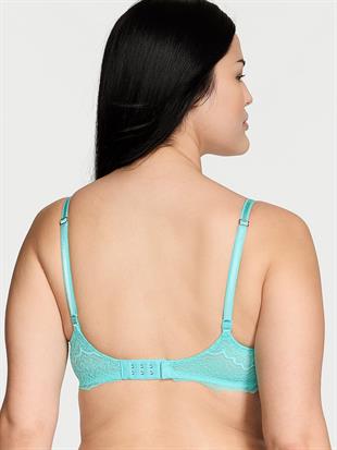 Pürüzsüz Dantelli Push-Up Sütyen
