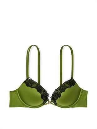 Pürüzsüz Dantelli Push-Up Sütyen