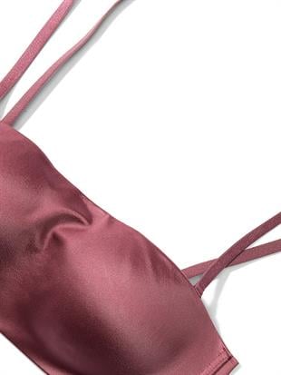 Push-Up Balensiz Straplez Bandeau Sütyen