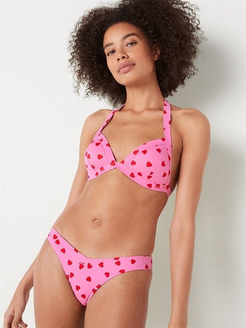 Push-Up Dolgulu Üçgen Bikini Üstü