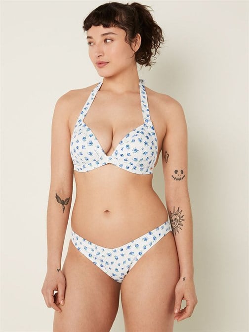 Push-Up Dolgulu Üçgen Bikini Üstü