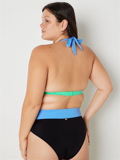 Push-Up Dolgulu Üçgen Bikini Üstü