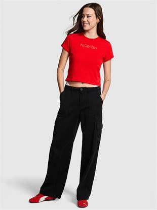 Retro Pamuklu Tişört