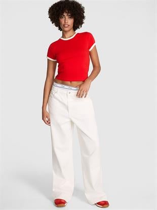 Retro Pamuklu Tişört