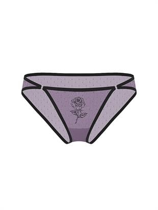 Romantik İşlemeli Cheeky Külot