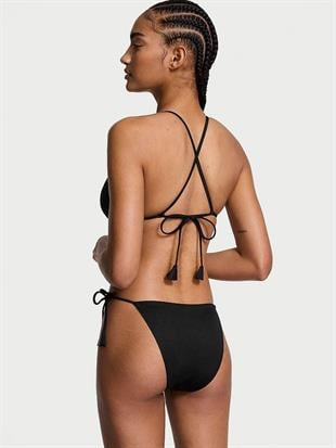 Rosette Işıltılı Askılı Cheeky Bikini Altı