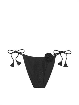 Rosette Işıltılı Askılı Cheeky Bikini Altı