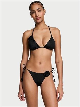 Rosette Işıltılı Askılı Cheeky Bikini Altı
