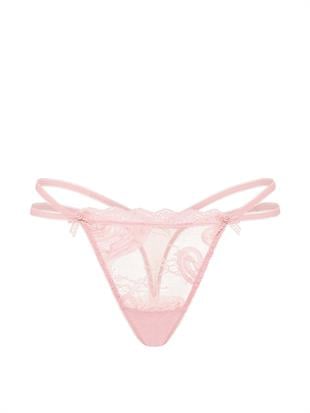 Rosette Reverie İşlemeli Tanga