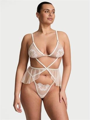 Şakayık İşlemeli Teddy