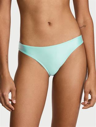 Saten Arkası Tül Bride Bikini Külot