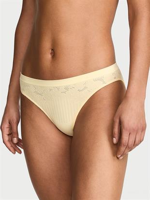 Seamless Çiçek Desenli Bikini Külot