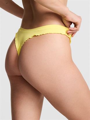 Seamless Derin Bacak Kesim Tanga