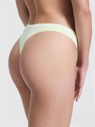 Seamless Derin Bacak Kesim Tanga
