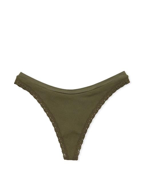 Seamless Derin Bacak Kesim Tanga