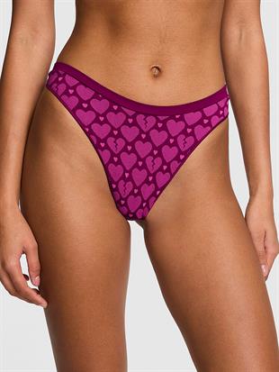 Seamless Derin Bacak Kesim Tanga