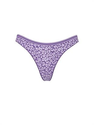 Seamless Derin Bacak Kesim Tanga