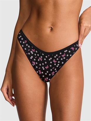 Seamless Derin Bacak Kesim Tanga