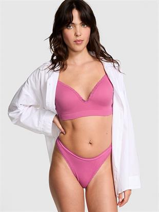 Seamless Derin Bacak Kesim Tanga