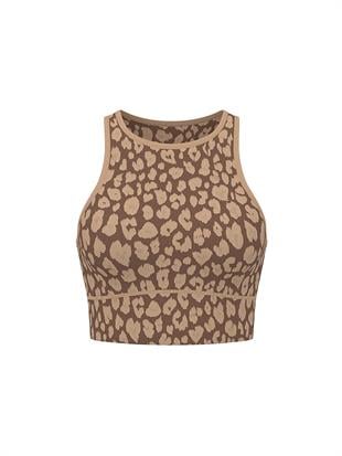 Seamless Halter Yaka Sporcu Sütyeni