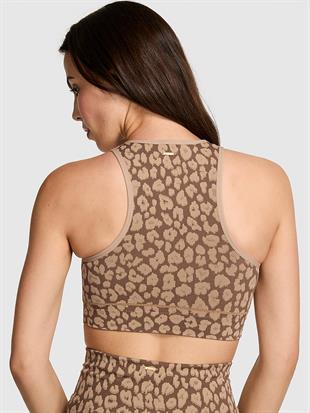 Seamless Halter Yaka Sporcu Sütyeni