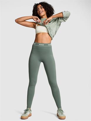 Seamless Klasik Logo Detaylı Tayt