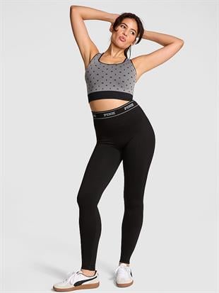 Seamless Klasik Logo Detaylı Tayt