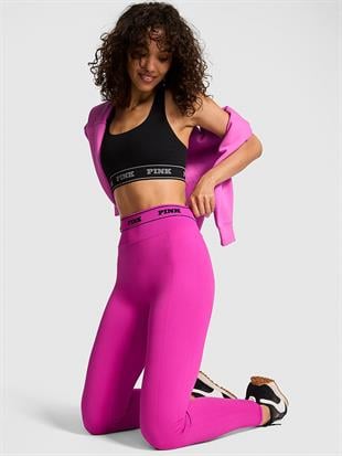 Seamless Klasik Logo Detaylı Tayt