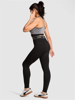 Seamless Klasik Logo Detaylı Tayt