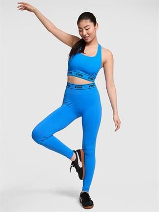 Seamless Klasik Logo Detaylı Tayt