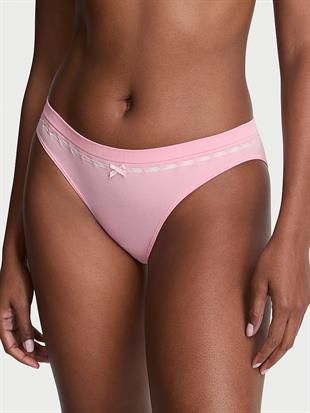 Seamless Kurdele Detaylı Bikini Külotu