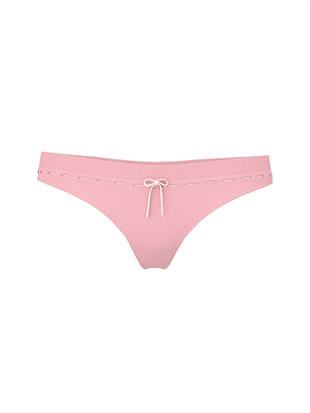 Seamless Kurdele Detaylı Bikini Külotu