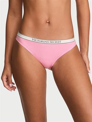 Seamless Logo Detaylı Ribanalı Bikini Külotu