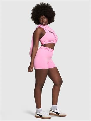 Seamless Logolu Biker Tayt