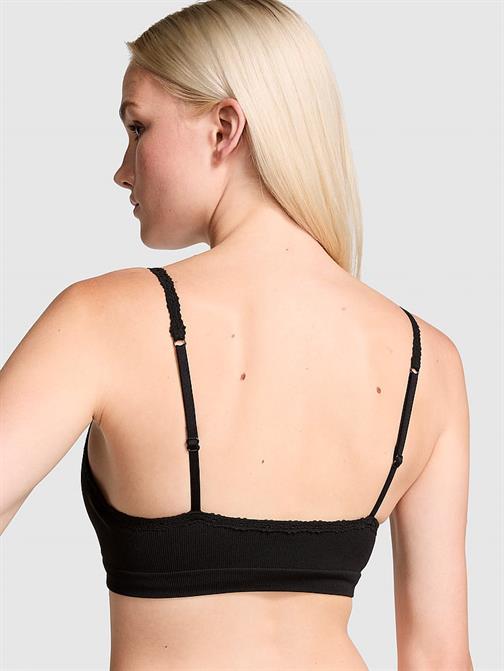 Seamless Ribanalı Balensiz Push-Up Sütyen