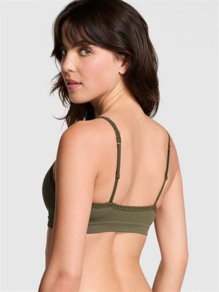 Seamless Ribanalı Balensiz Push-Up Sütyen