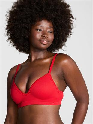 Seamless Ribanalı Balensiz Push-Up Sütyen