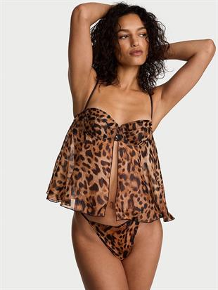 Şifon Flyaway Atlet Babydoll Takımı