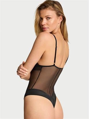 Şifon Üçgen Bodysuit