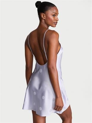 Signature Saten Askılı Gecelik