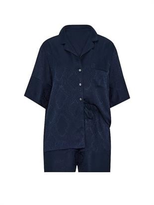 Signature Saten Kısa Pijama Takımı