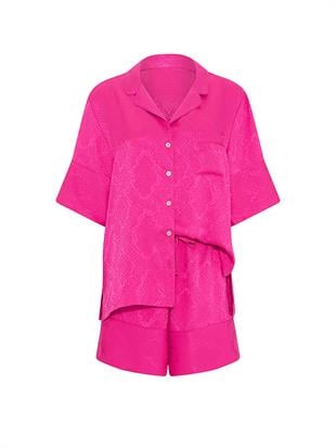 Signature Saten Kısa Pijama Takımı