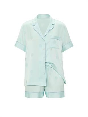 Signature Saten Kısa Pijama Takımı