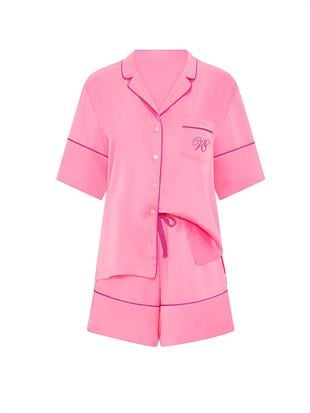 Signature Saten Kısa Pijama Takımı