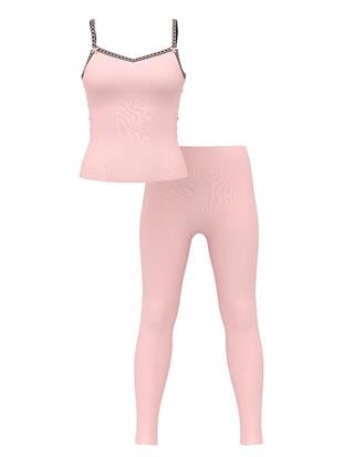 Şık Pamuklu Fitilli Askılı Atlet