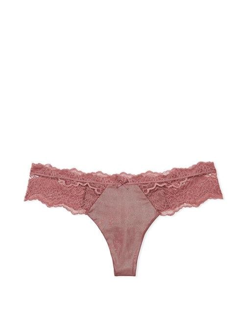 Smooth Dantelli Işıltılı Tanga