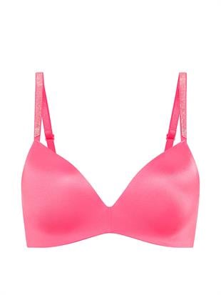 So Obsessed Işıltılı Askılı Balensiz Push-Up Sütyen